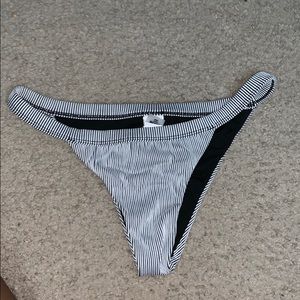 billabong striped bikini bottoms